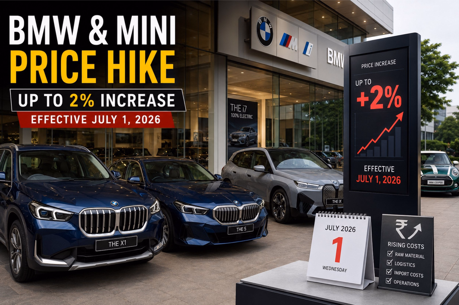 BMW price hike