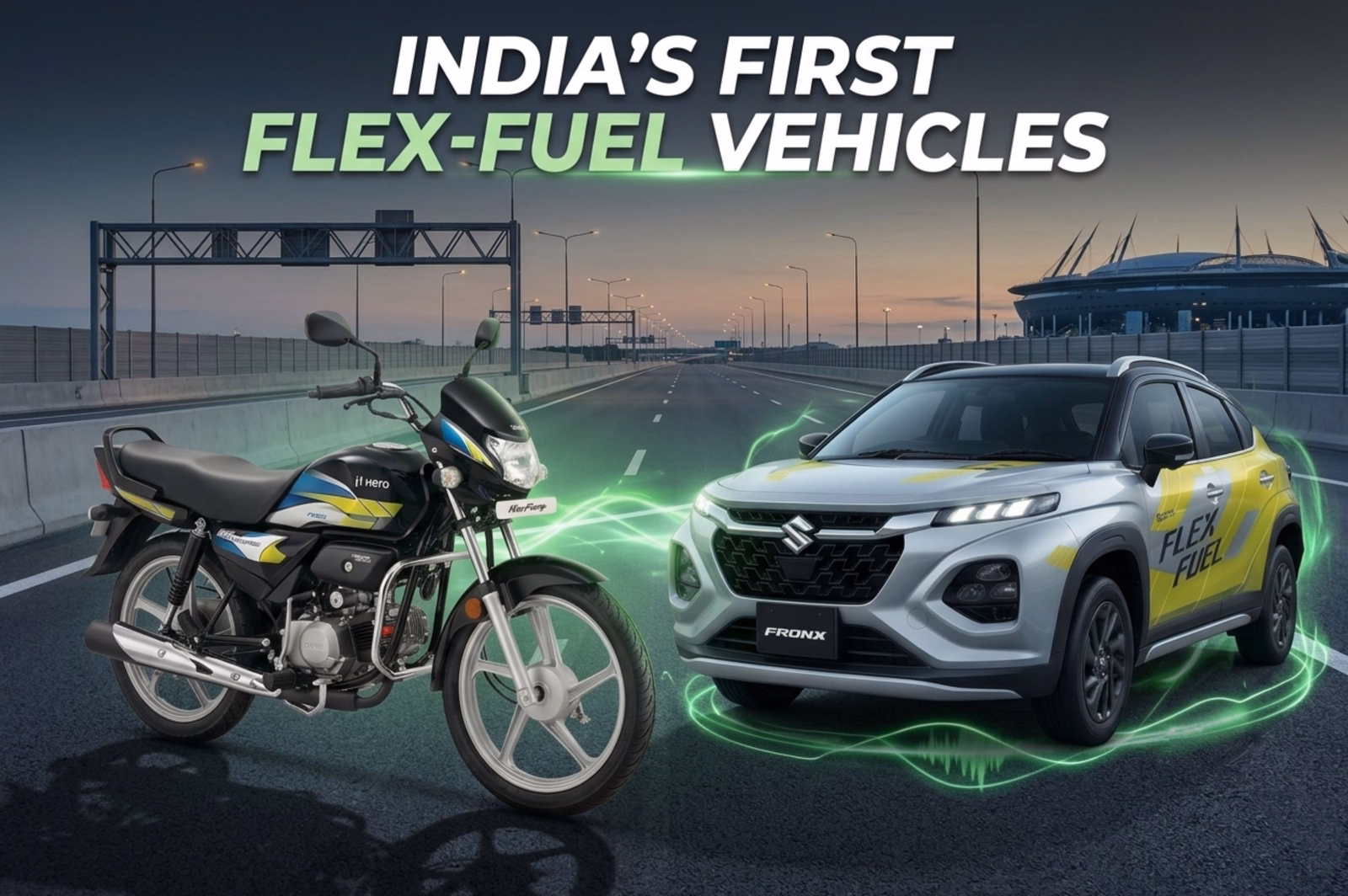 india's first flex fuel vehicle